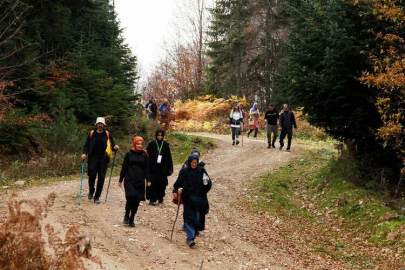 Sakarya'da sonbaharın her tonunu keşfettiler