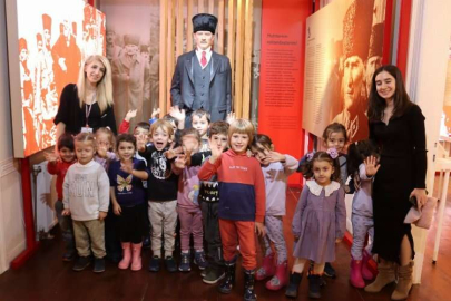 Kocaeli İzmit'teki 'Anı Evi' öğrencileri ağırladı