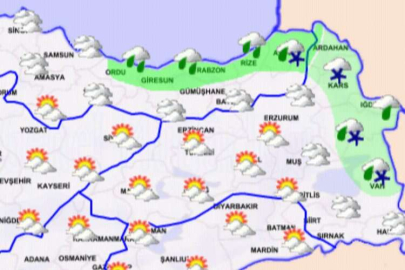 Türkiye'de bugün hava nasıl olacak?