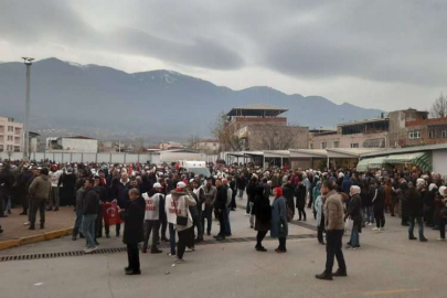 EMEP Bursa'dan Teksif üyesi işçilere dayanışma