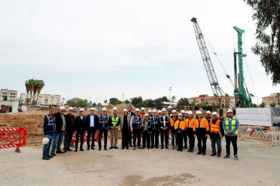 Meclis üyelerinden Mersin Metrosu’na ziyaret