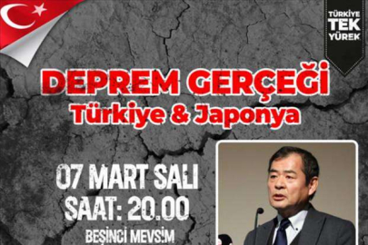 Japon Yüksek Mimar “Deprem Gerçeği” semineri için İnegöl’e geliyor