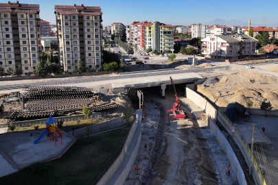 Ereğli'de Karaman-Ulukışla hızlı tren hattına yakın mercek